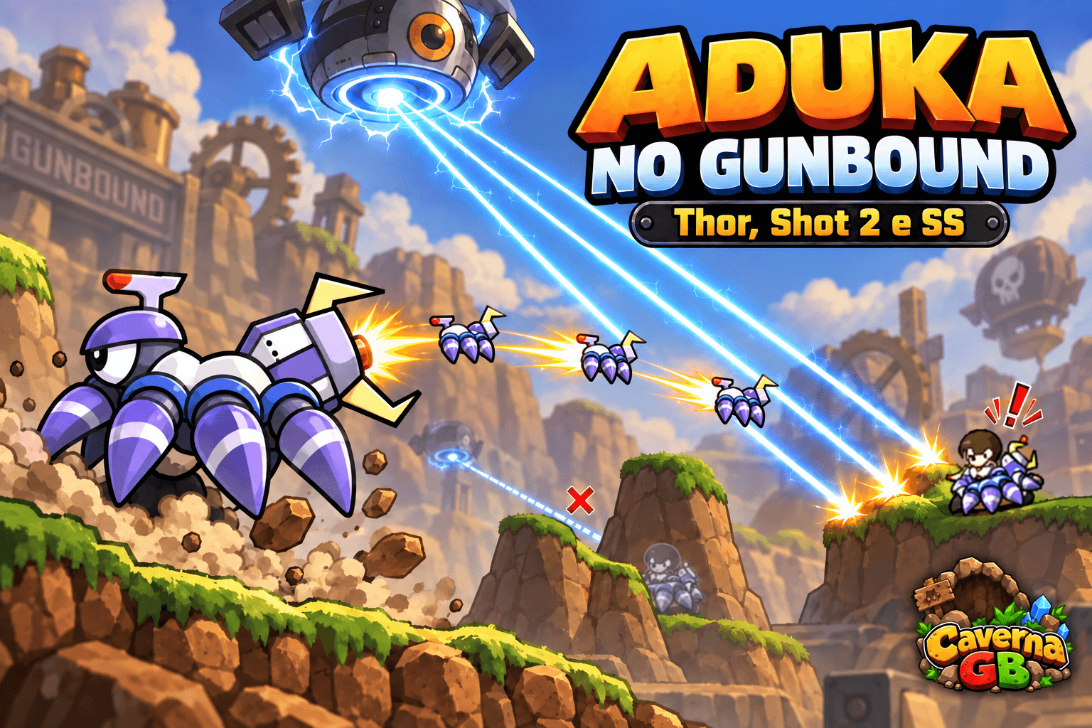 Aduka no Gunbound: Guia Completo de Thor, Shot 2, SS e Fórmulas